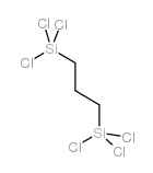 1,3-双(三氯硅基)丙烷结构式