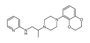 N-2-4-(2,3-二氢-1,4-苯并二噁英-5-基)哌嗪-1-基丙基吡啶-2-胺结构式