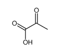 2-Oxopropanoic acid Structure