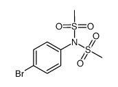 N-(4-bromophenyl)-N-(methylsulfonyl)methanesulfonamide Structure