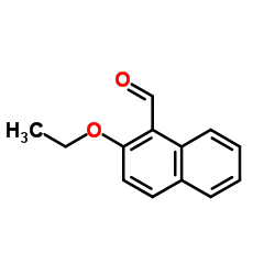 2-乙氧基-1-萘甲醛结构式