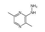 3-hydrazino-2,5-dimethyl-pyrazine Structure