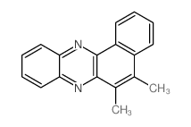 5,6-Dimethylbenz(a)phenazine Structure