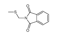 2-(methylsulfanylmethyl)isoindole-1,3-dione结构式