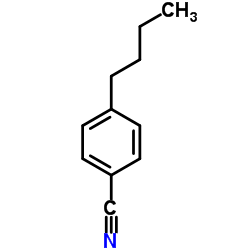 4-N-丁基苯甲腈结构式