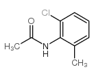 2-CHLORO-6-METHYLACETANILINE structure