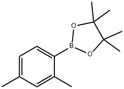 2.4-二甲基苯硼酸频呢醇酯结构式