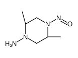 Piperazine, 1-amino-2,5-dimethyl-4-nitroso-, trans- (8CI)结构式