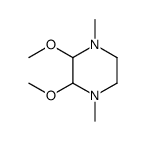 Piperazine, 2,3-dimethoxy-1,4-dimethyl- (8CI,9CI)结构式