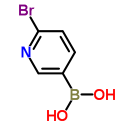 6-溴吡啶-3-硼酸结构式