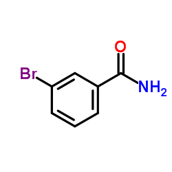 3-溴苯甲酰胺结构式