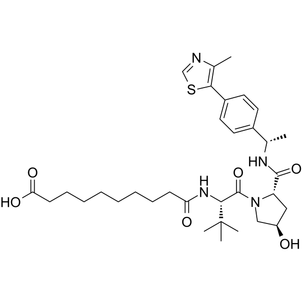 (S,R,S)-AHPC-Me-decanedioic acid结构式