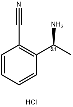 (S)-2-(1-氨基乙基)苯腈盐酸盐结构式