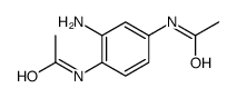 N-(4-acetamido-3-aminophenyl)acetamide Structure