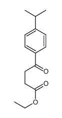 ETHYL 4-(4-ISOPROPYLPHENYL)-4-OXOBUTYRATE结构式