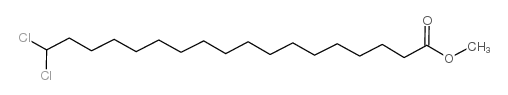 二氯硬脂酸甲酯(异构体混合物)结构式