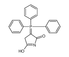3-(triphenyl-λ5-phosphanylidene)pyrrolidine-2,5-dione Structure