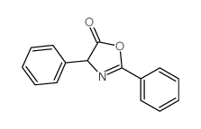 2,4-二苯基-5(4H)-噁唑酮结构式