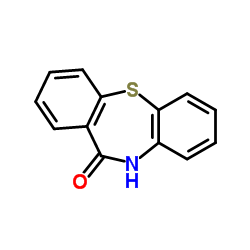 10,11-Dihydro-11-oxodibenzo[b,f][1,4]thiazepine Structure