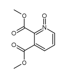 2,3-Pyridinedicarboxylic acid, dimethyl ester, 1-oxide Structure