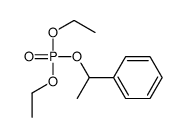 diethyl 1-phenylethyl phosphate Structure