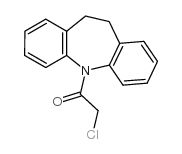 2-chloro-1-(5,6-dihydrobenzo[b][1]benzazepin-11-yl)ethanone Structure