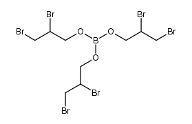 boric acid tris-(2,3-dibromo-propyl ester) Structure