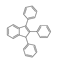1,2,3-triphenyl-1H-indene结构式