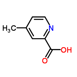 4-甲基吡啶-2-甲酸结构式