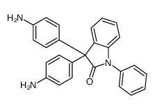 3,3-bis(4-aminophenyl)-1-phenylindol-2-one Structure