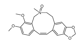 3,4-dimethoxy-6-methyl-5,6,7,8-tetrahydro-benzo[c][1,3]dioxolo[4',5':4,5]benz[1,2-g]azecine-6-oxide Structure