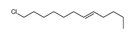 (E)-12-chlorododec-5-ene Structure