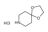 1,4-二氧杂-8-氮杂螺[4.5]癸烷盐酸盐结构式