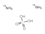硫酸铵-<<15>>N{2}结构式