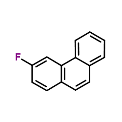 3-Fluorophenanthrene Structure