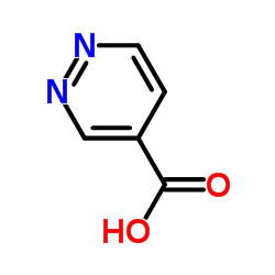 4-Pyridazinecarboxylic acid Structure