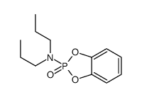 2-oxo-N,N-dipropyl-1,3,2λ5-benzodioxaphosphol-2-amine结构式