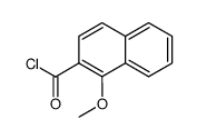 1-methoxy-2-naphthoyl chloride结构式