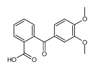 2-(3,4-Dimethoxybenzoyl)benzoic acid结构式