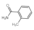 2-甲基苯甲酰胺结构式