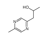 Pyrazineethanol,-alpha-,5-dimethyl- (9CI) structure