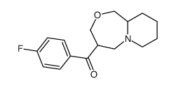 (4-fluoro-phenyl)-(octahydro-pyrido[2,1-c][1,4]oxazepin-4-yl)-methanone Structure