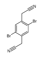 1,4-CYANOMETHYL-2,5-DIBROMOBENZENE Structure