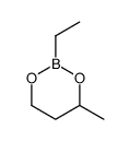 2-ethyl-4-methyl-1,3,2-dioxaborinane结构式