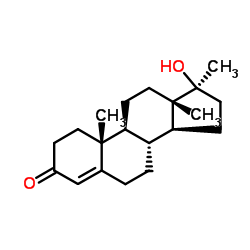 17-Methyltestosterone Structure