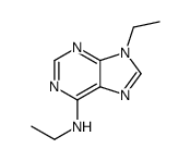 N,9-diethylpurin-6-amine Structure