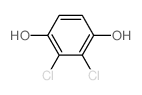 1,4-Benzenediol, 2,3-dichloro- (9CI)结构式