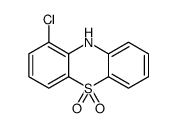 1-chloro-10H-phenothiazine 5,5-dioxide结构式