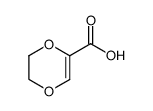 5,6-二氢-[1,4]二恶英-2-羧酸结构式