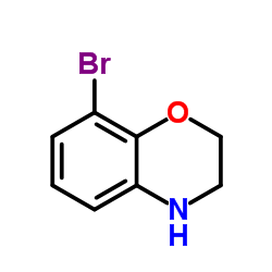8-Bromo-3,4-dihydro-2H-1,4-benzoxazine Structure